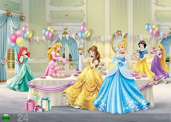 Fototapeet Disney princesses celebrate 360x254 cm