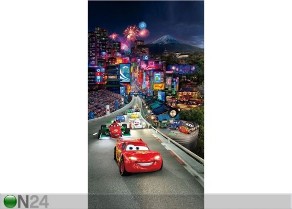 Pimendav fotokardin Disney Cars 140x245 cm