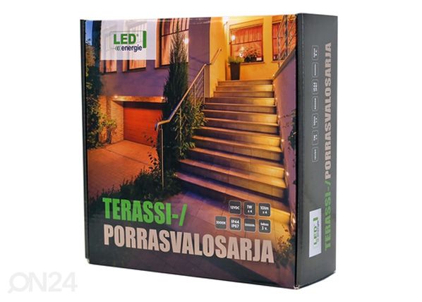 Terrassivalgustite komplekt 4 tk LED