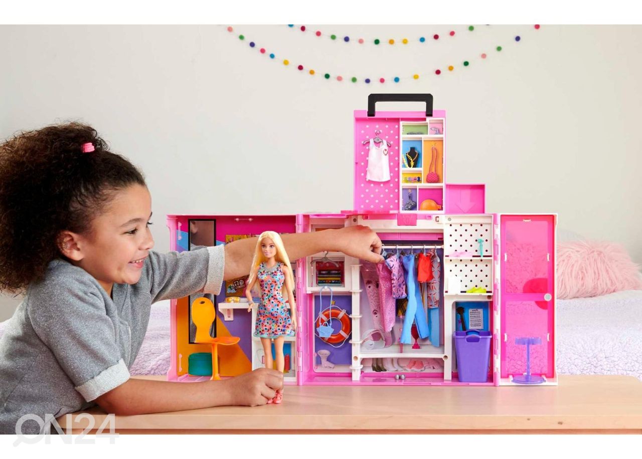 ​Barbie pop-up riidekapp suurendatud