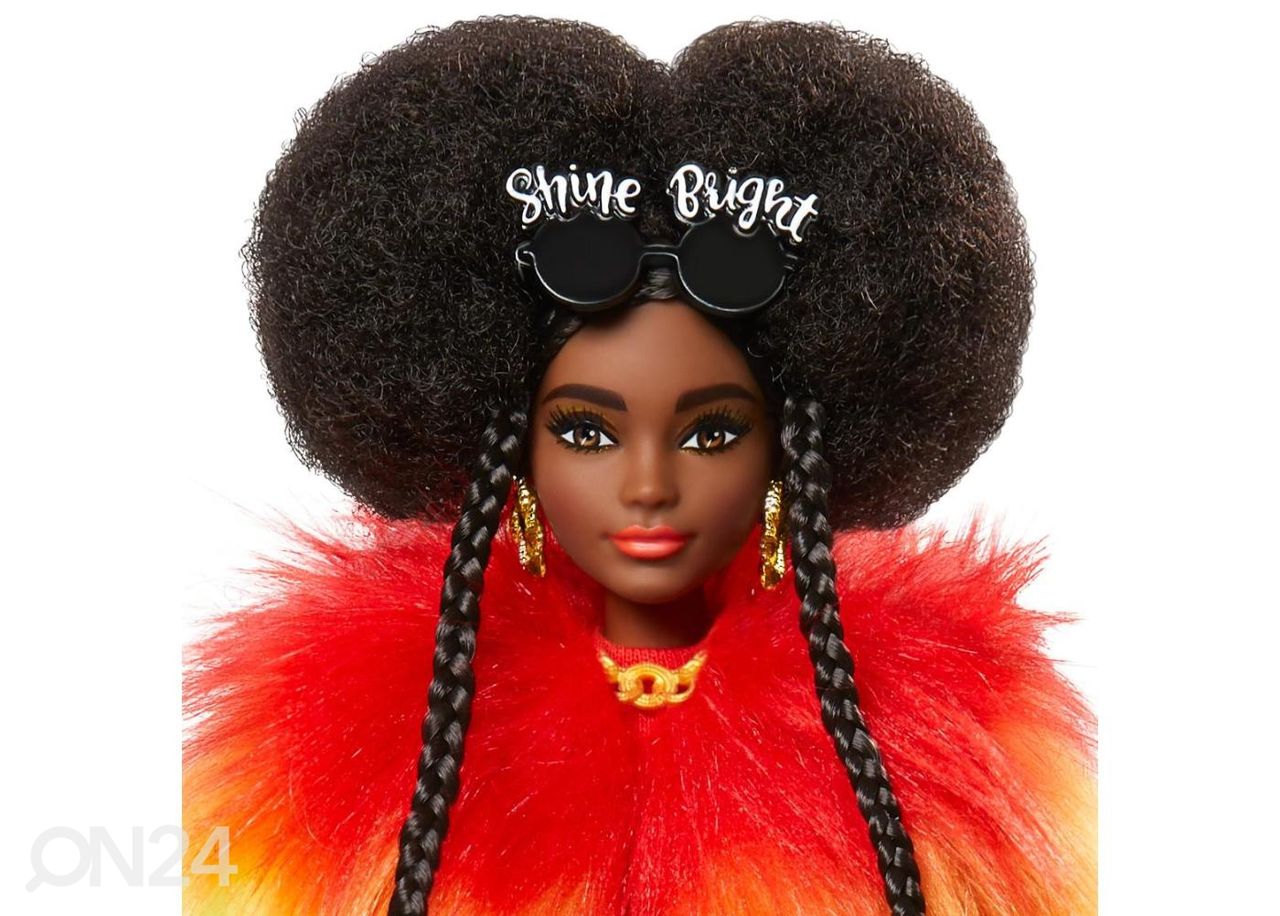 Barbie® Ekstra Vikerkaare jakk suurendatud
