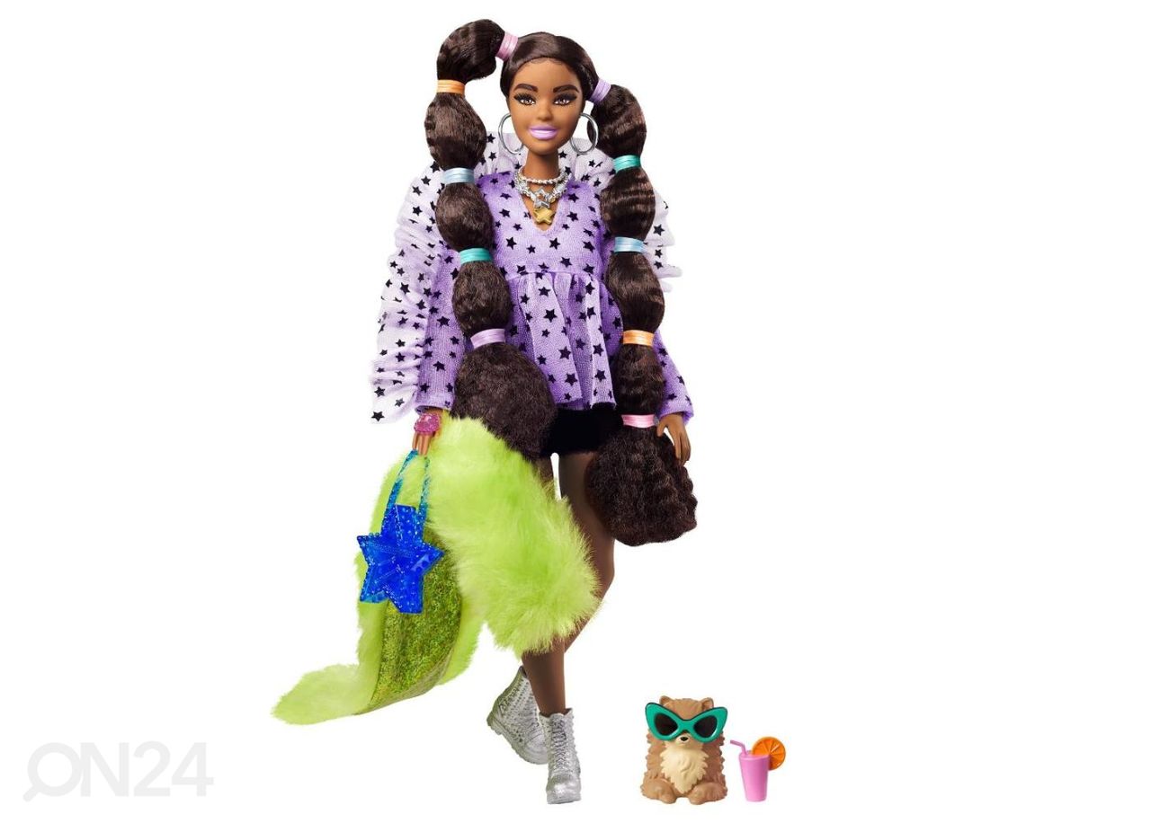 Barbie Extra nukk Bobble patsid suurendatud