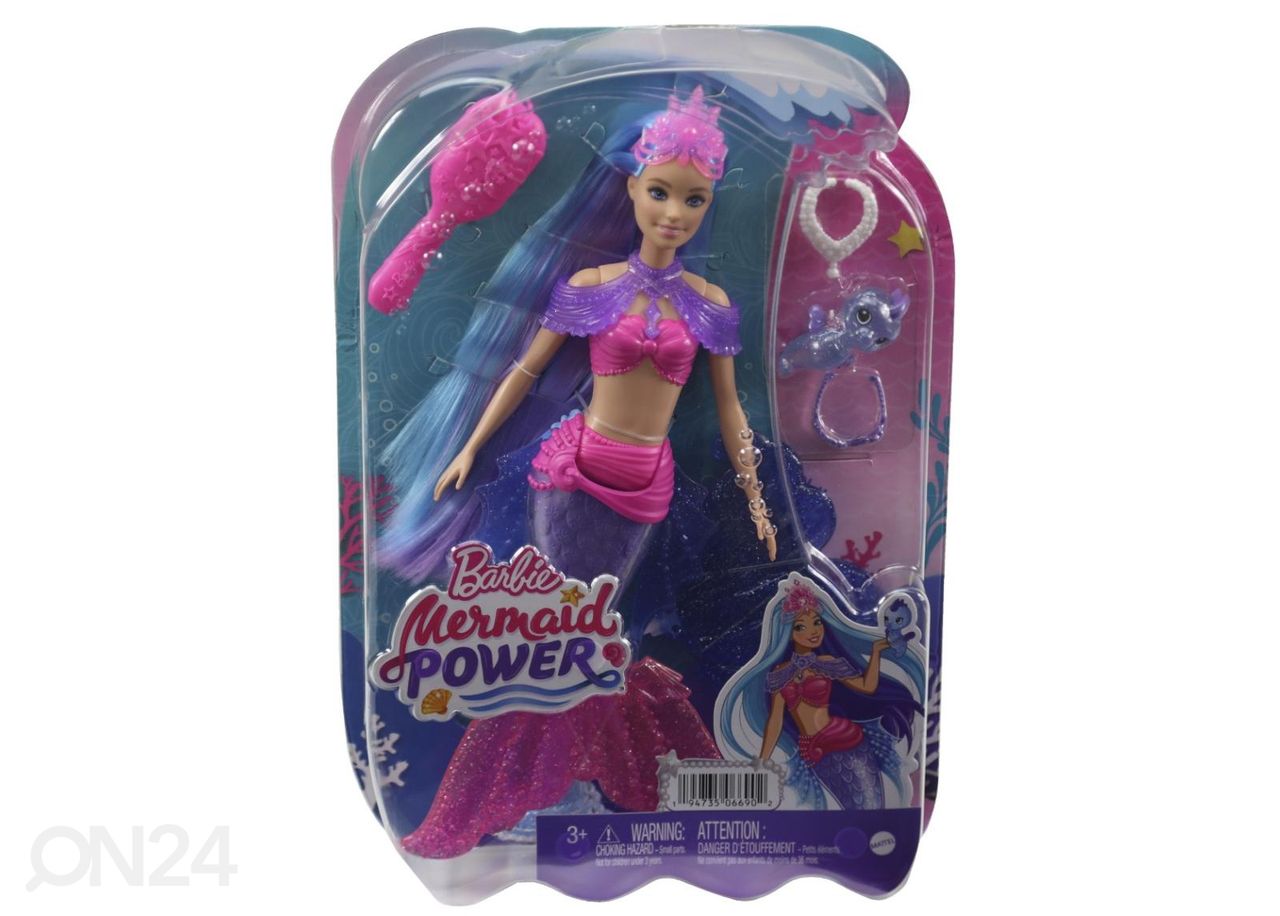 Barbie® Mermaid Power® säravad merineitsinukud suurendatud