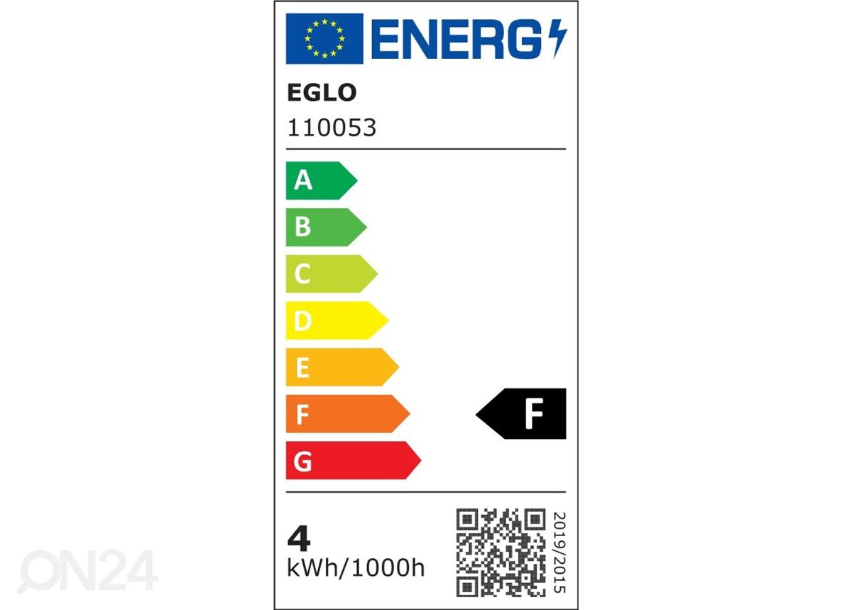 Dekoratiivne LED pirn E27 4 W, 4 tk suurendatud