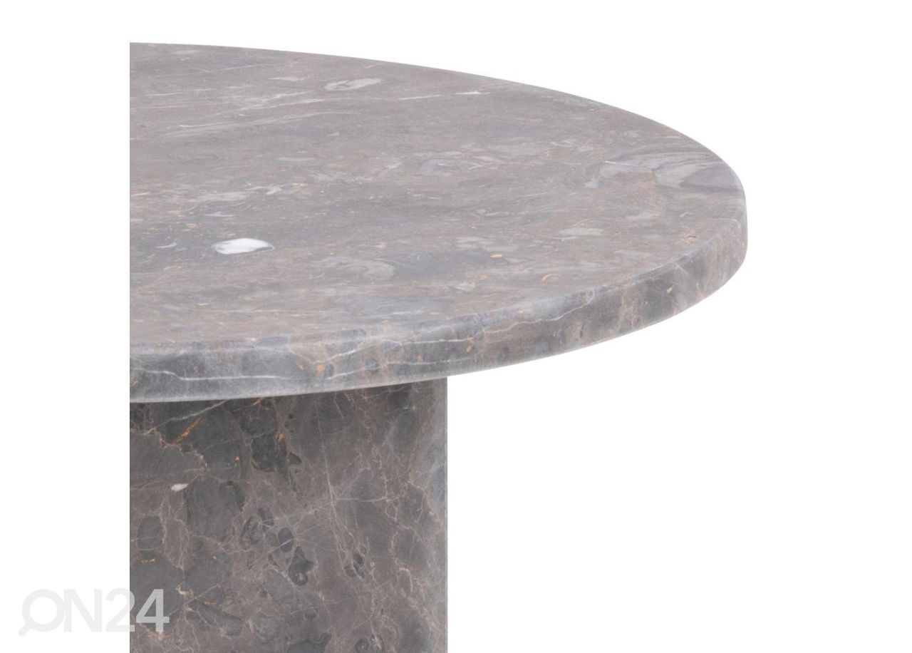 Diivanilaud marmorist Nex Ø 50 cm suurendatud