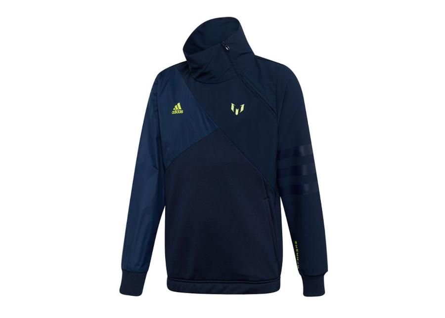 Dressipluus lastele adidas Messi Half Zip Top JR DW5376 suurendatud