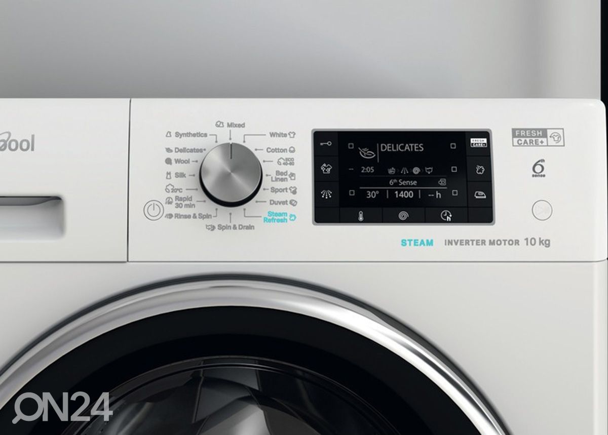 Eestlaetav pesumasin Whirlpool FFD10469BCVEE suurendatud