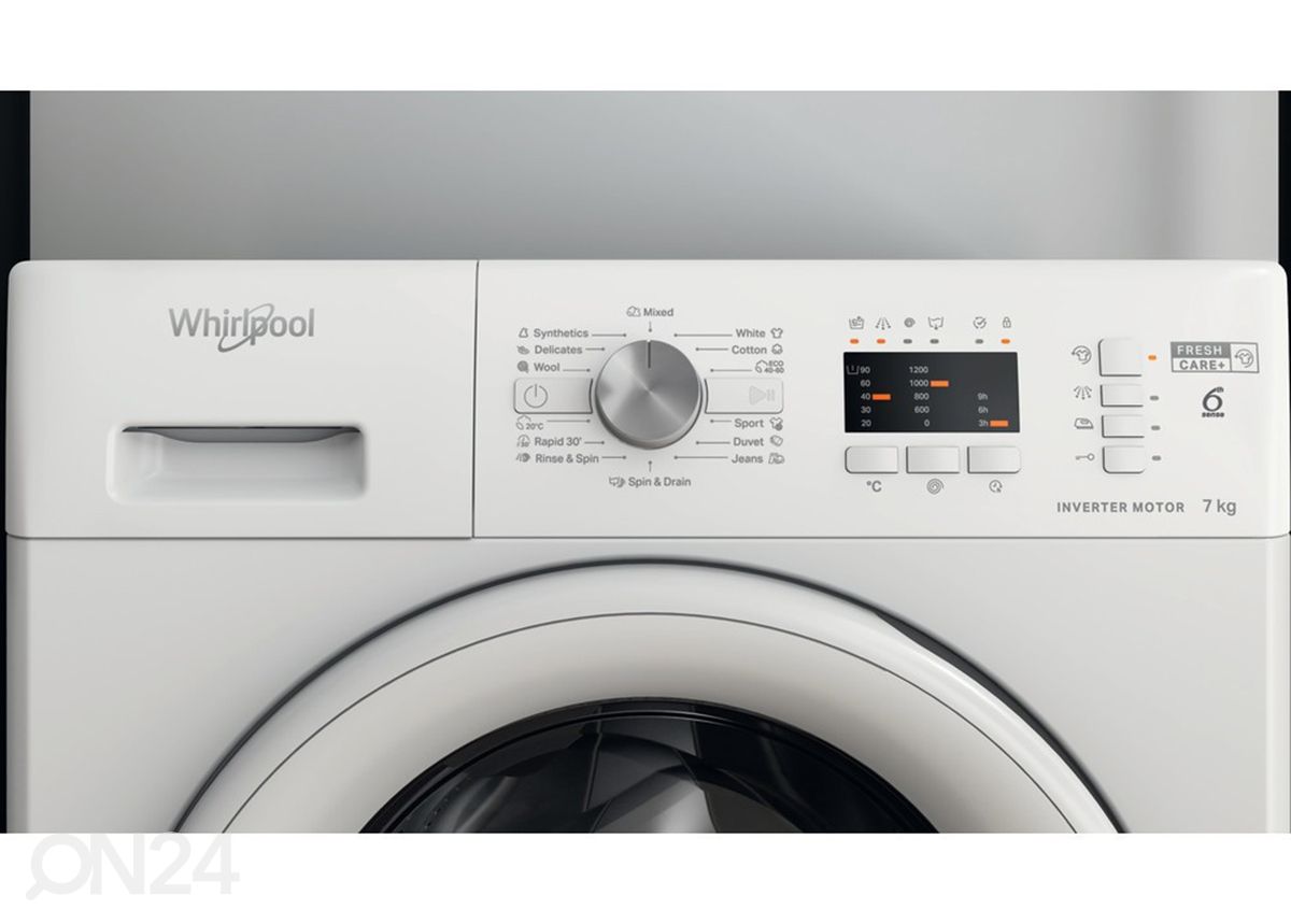 Eestlaetav pesumasin Whirlpool FFL7259WEE suurendatud