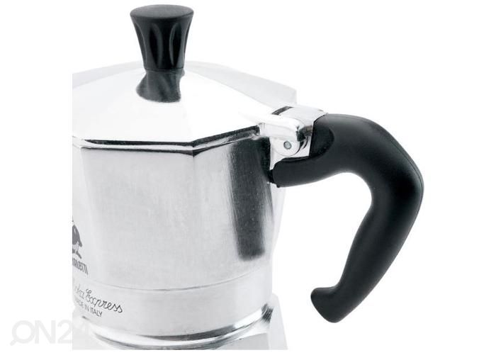 Espressokann Bialetti Moka express 12 tassile suurendatud