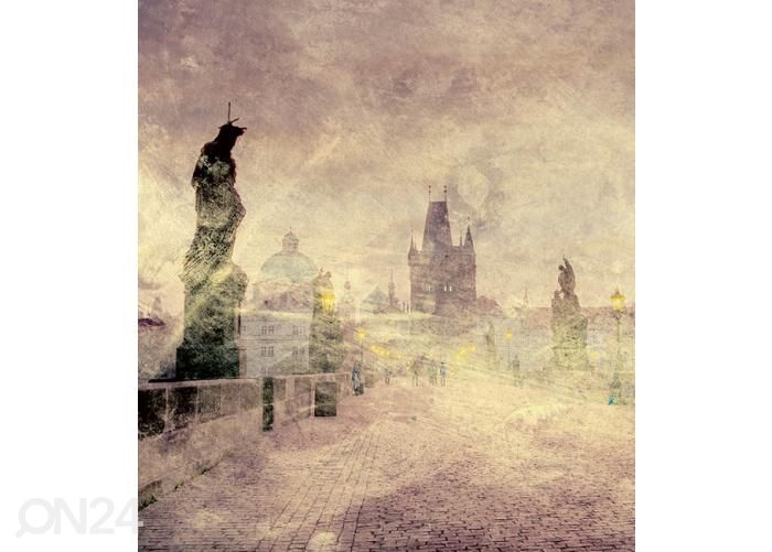 Fliis fototapeet Charles Bridge Abstract I 150x250 cm suurendatud