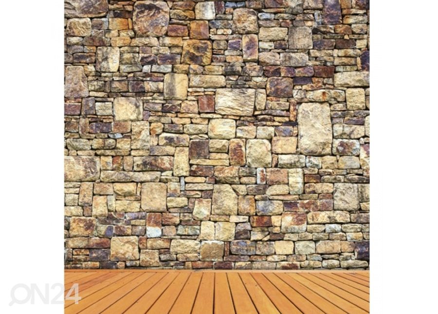 Fliis fototapeet Rock wall 150x250 cm suurendatud