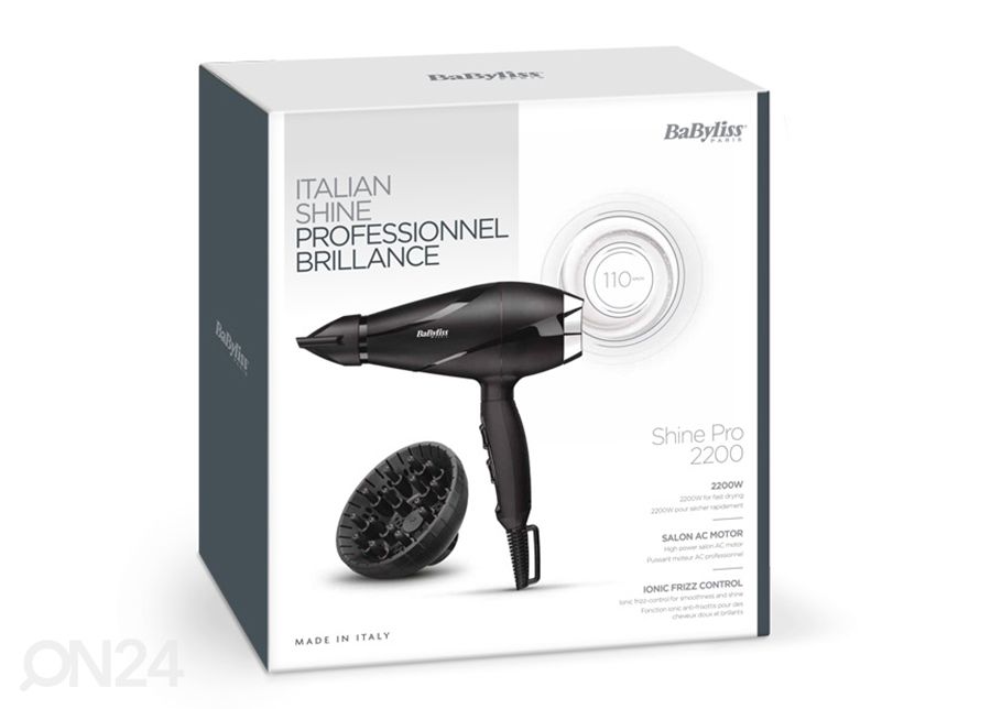 Föön Babyliss Shine Pro suurendatud