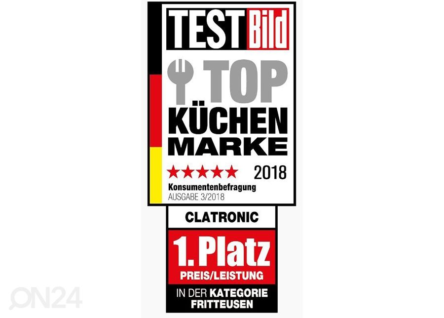 Fritüür Clatronic suurendatud