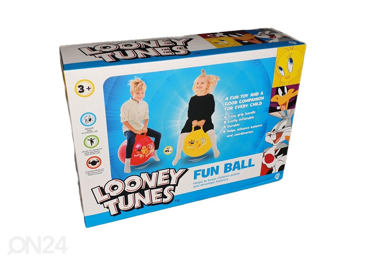 Gerardo's Toys hüppepall Fun Ball Looney Tunes, kollane suurendatud