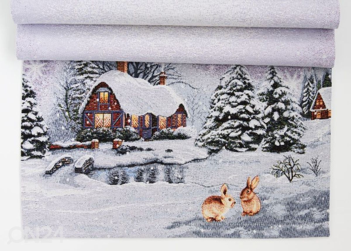 Gobeläänkangast linik Winter 44x134 cm suurendatud