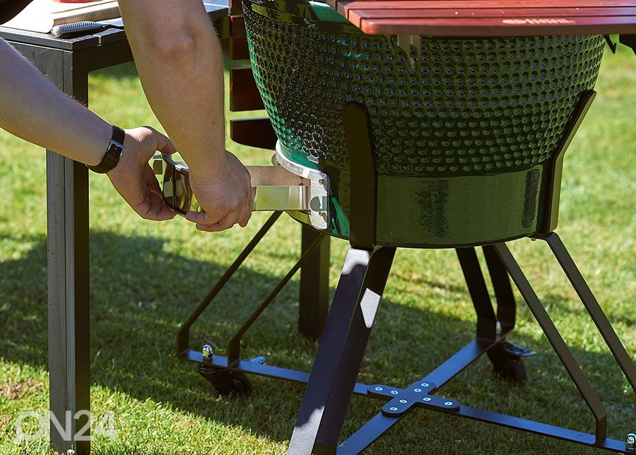 Grill TunaBone Kamado Pro TBG22GREEN-02, 22", roheline suurendatud