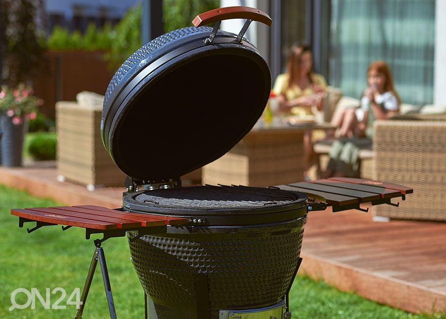 Grill TunaBone Kamado Pro TBG24GRAY-02, 24", tumehall suurendatud