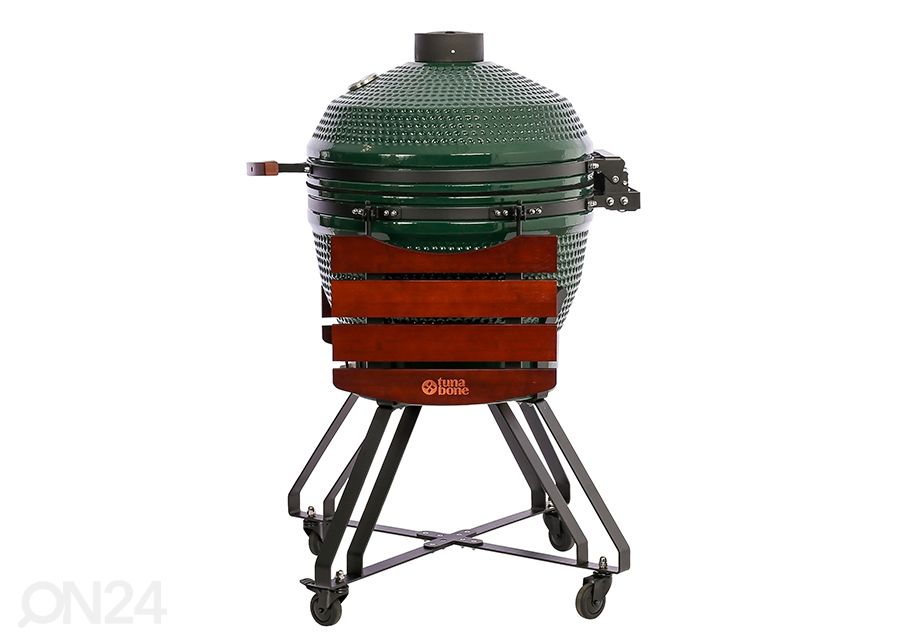 Grill TunaBone Kamado Pro TBG24GREEN-02, 24", roheline suurendatud