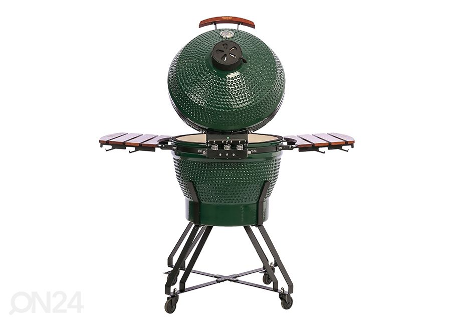 Grill TunaBone Kamado Pro TBG24GREEN-02, 24", roheline suurendatud