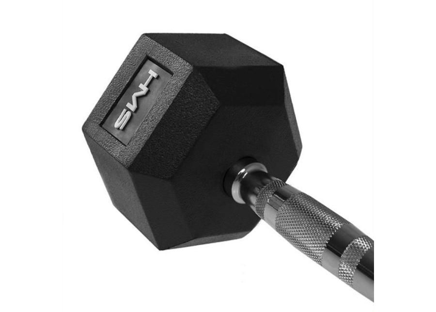 Hantel HMS HEX PRO 50 KG suurendatud