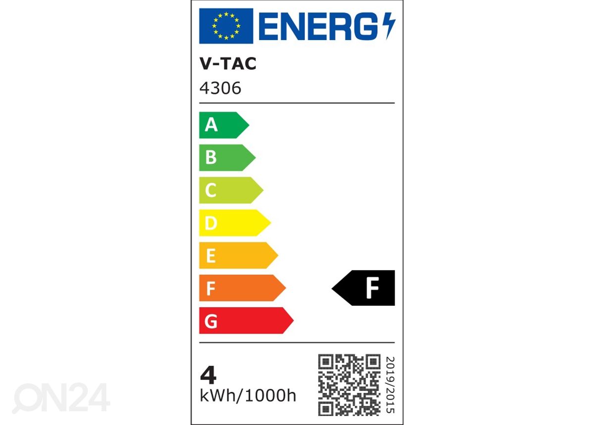 Hõõgniidiga LED pirn E27 4 W 3 tk suurendatud