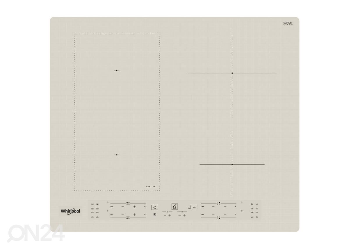 Induktsioonplaat Whirlpool WLB6860NES suurendatud