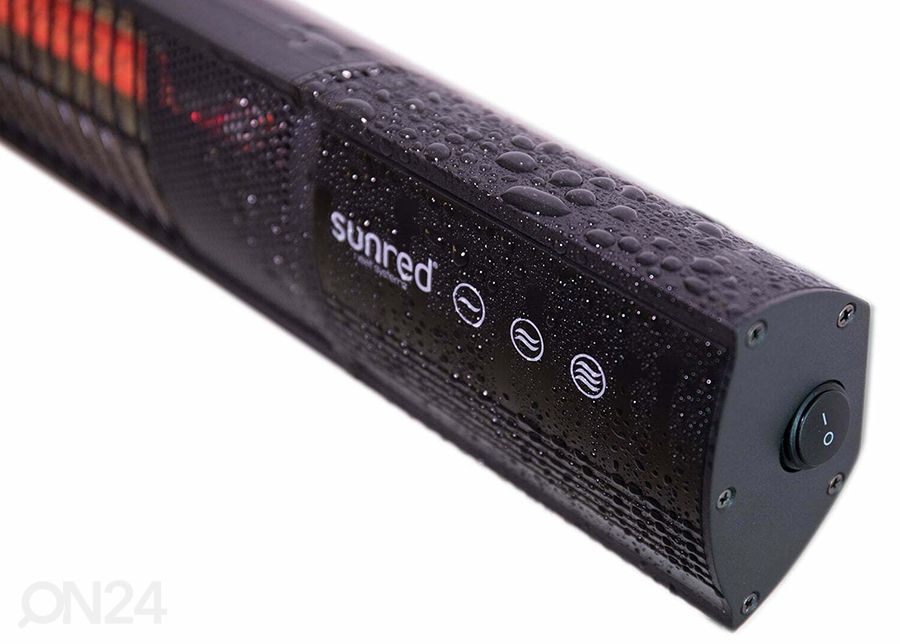 Infrapuna soojuskiirgur Sunred Dark 2500 W suurendatud