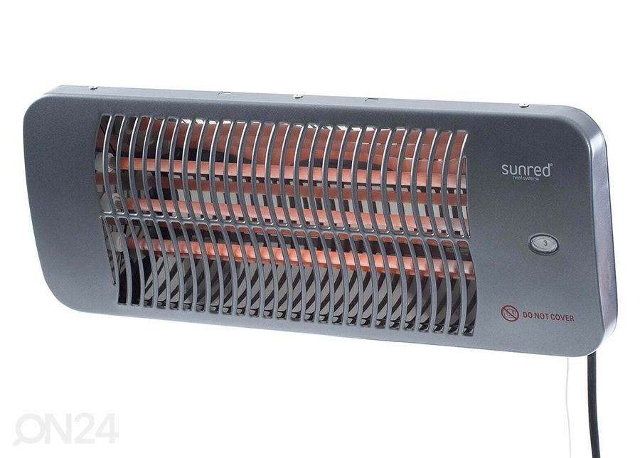 Infrapuna soojuskiirgur Sunred Lugo Quartz 2000 W suurendatud