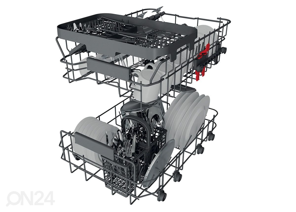 Integreeritav nõudepesumasin Whirlpool WSIC3M27C suurendatud