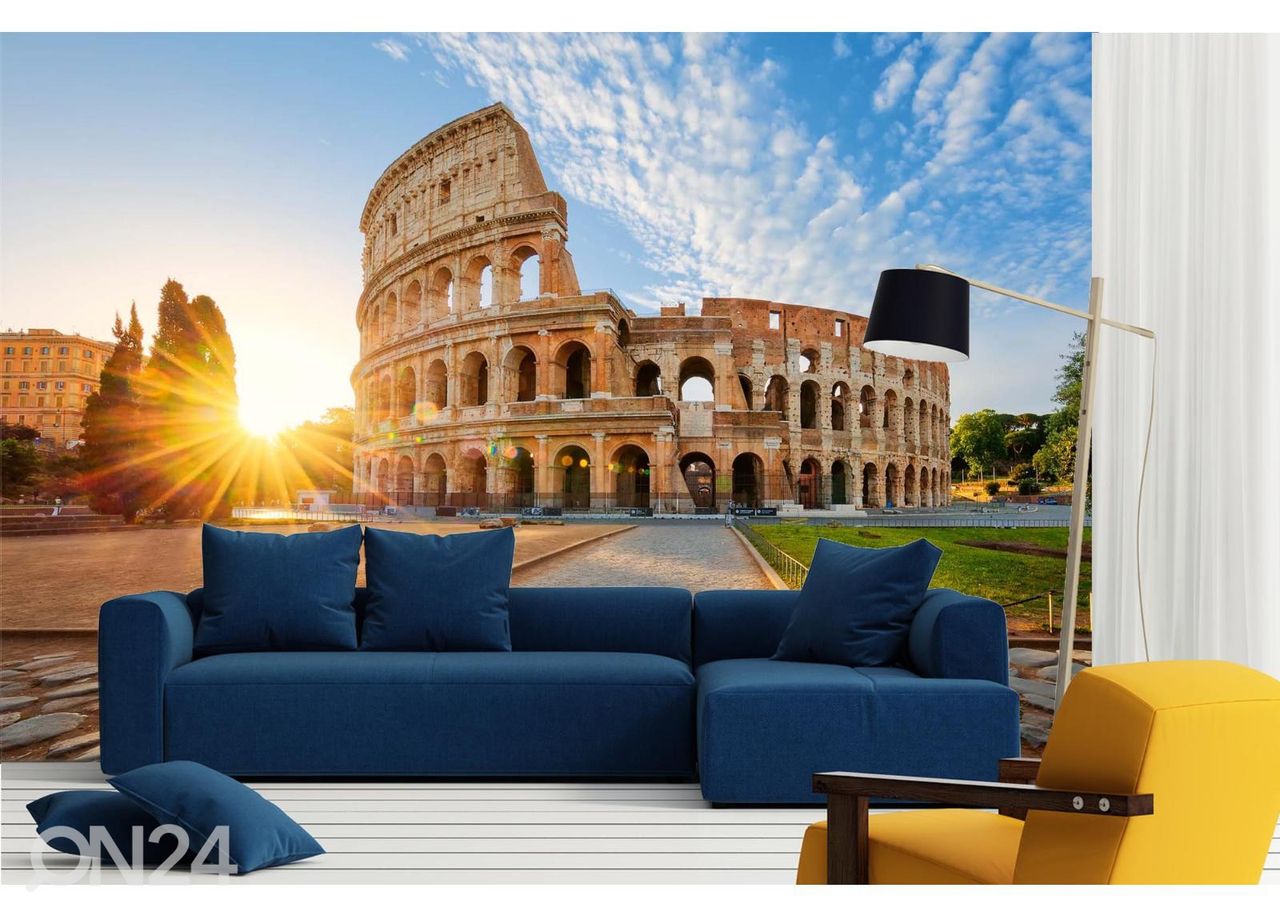 Isekleepuv fototapeet Colosseum In Rome suurendatud