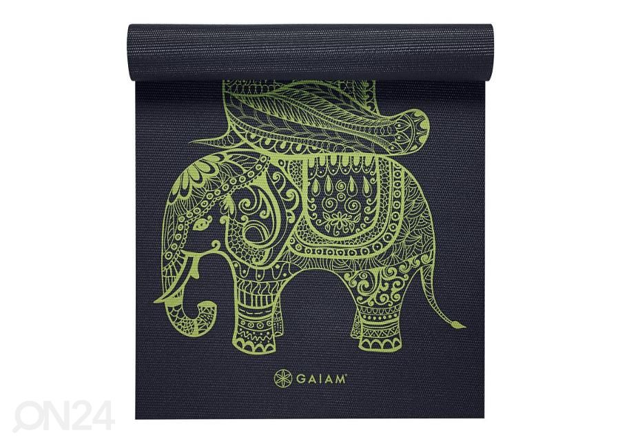 Joogamatt Gaiam Tribal Wisdom 6 mm suurendatud