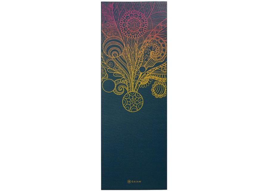 Joogamatt Vivid Zest 173x61 cm suurendatud