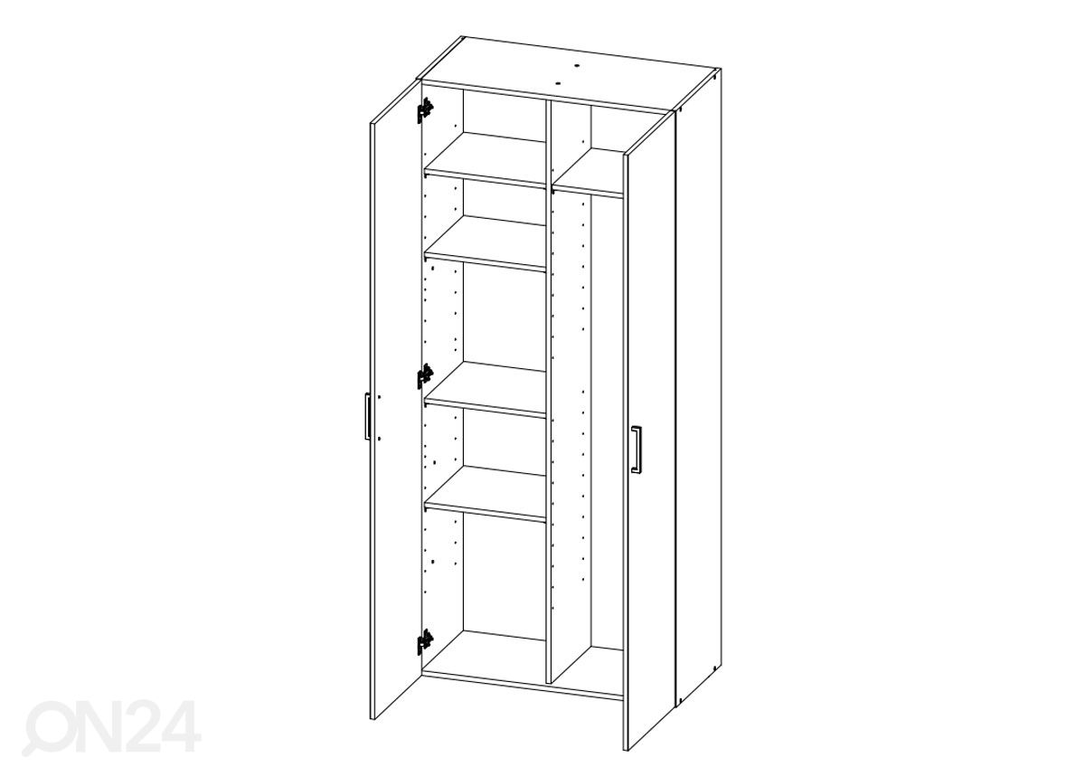 Kapp MRK 642 80 cm suurendatud