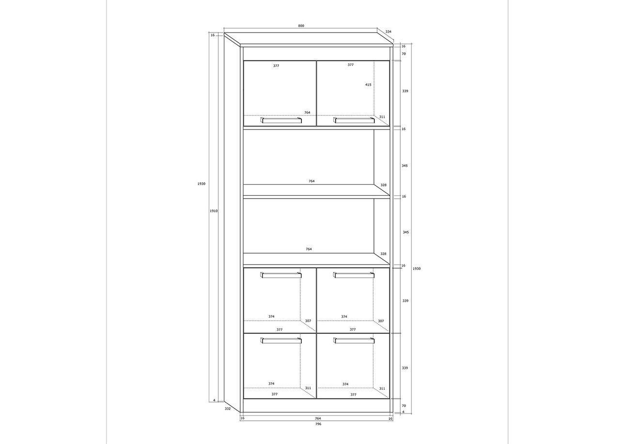 Kappriiul Cobhy 80 cm suurendatud