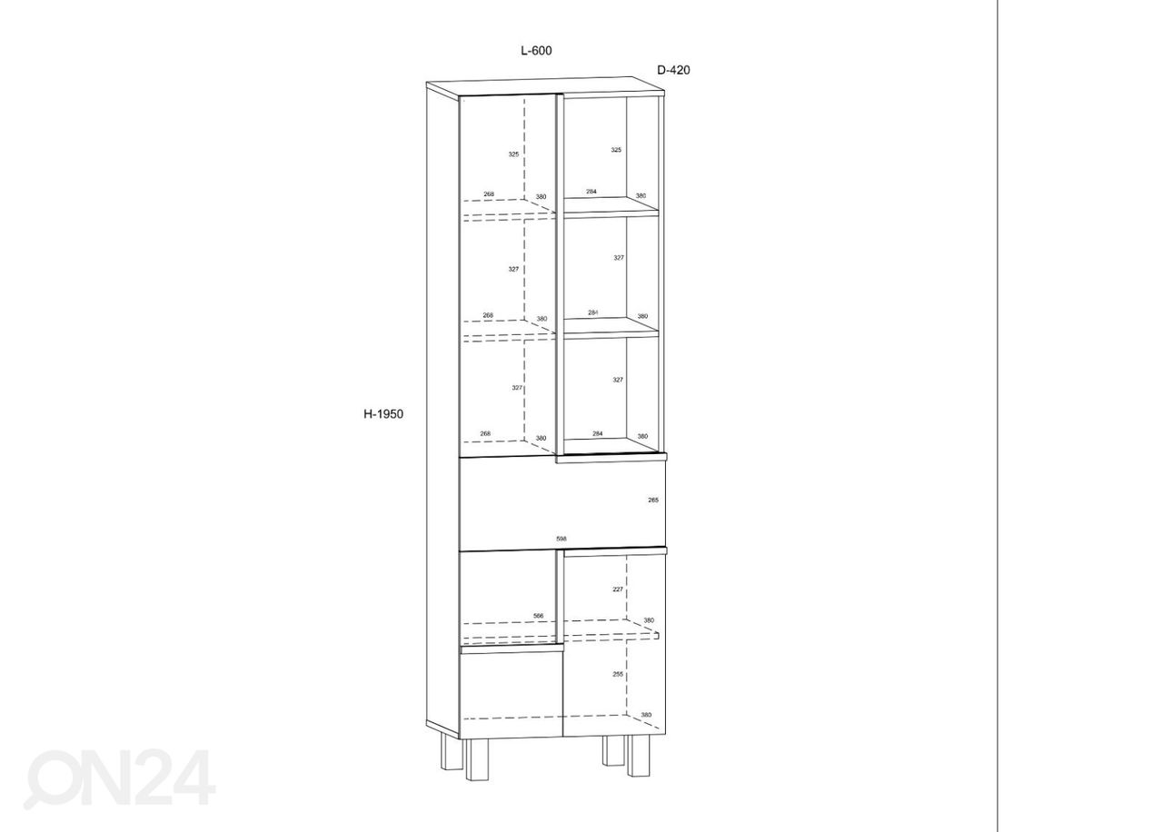 Kappriiul Youghal 60 cm suurendatud