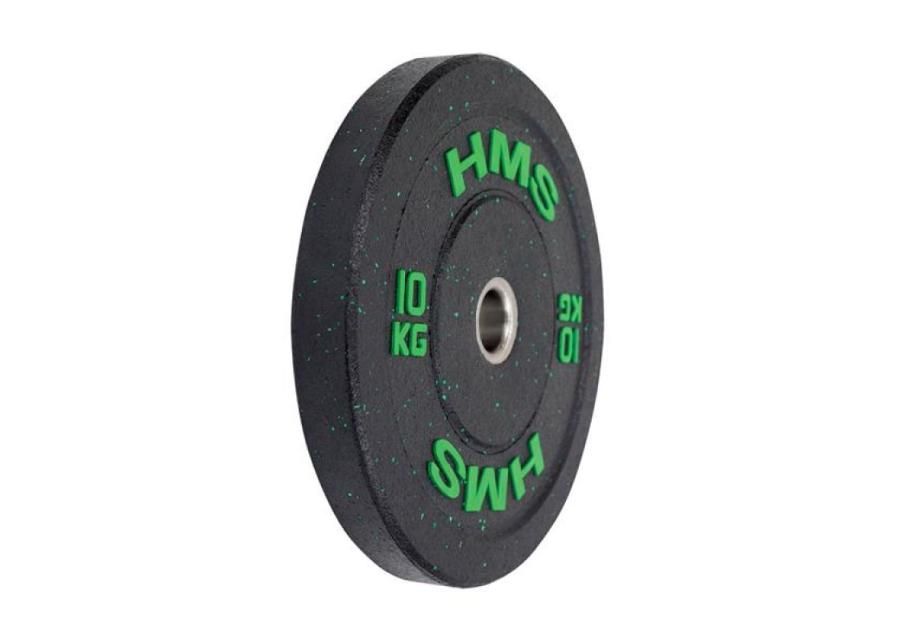 Ketas olympic HMS BUMPER roheline 10 kg HTBR10 suurendatud