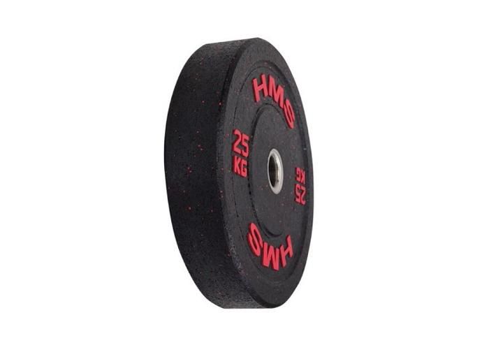 Ketas Olympic HMS RED BUMPER 25 kg suurendatud