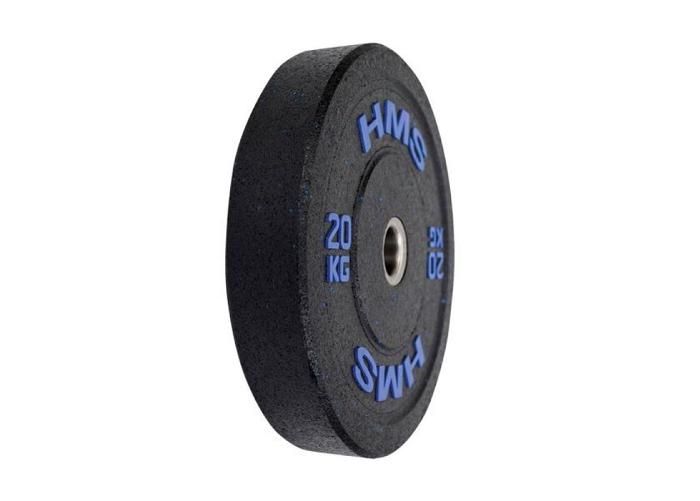 Ketas olympic HMS sinine BUMPER 20 kg HTBR20 suurendatud