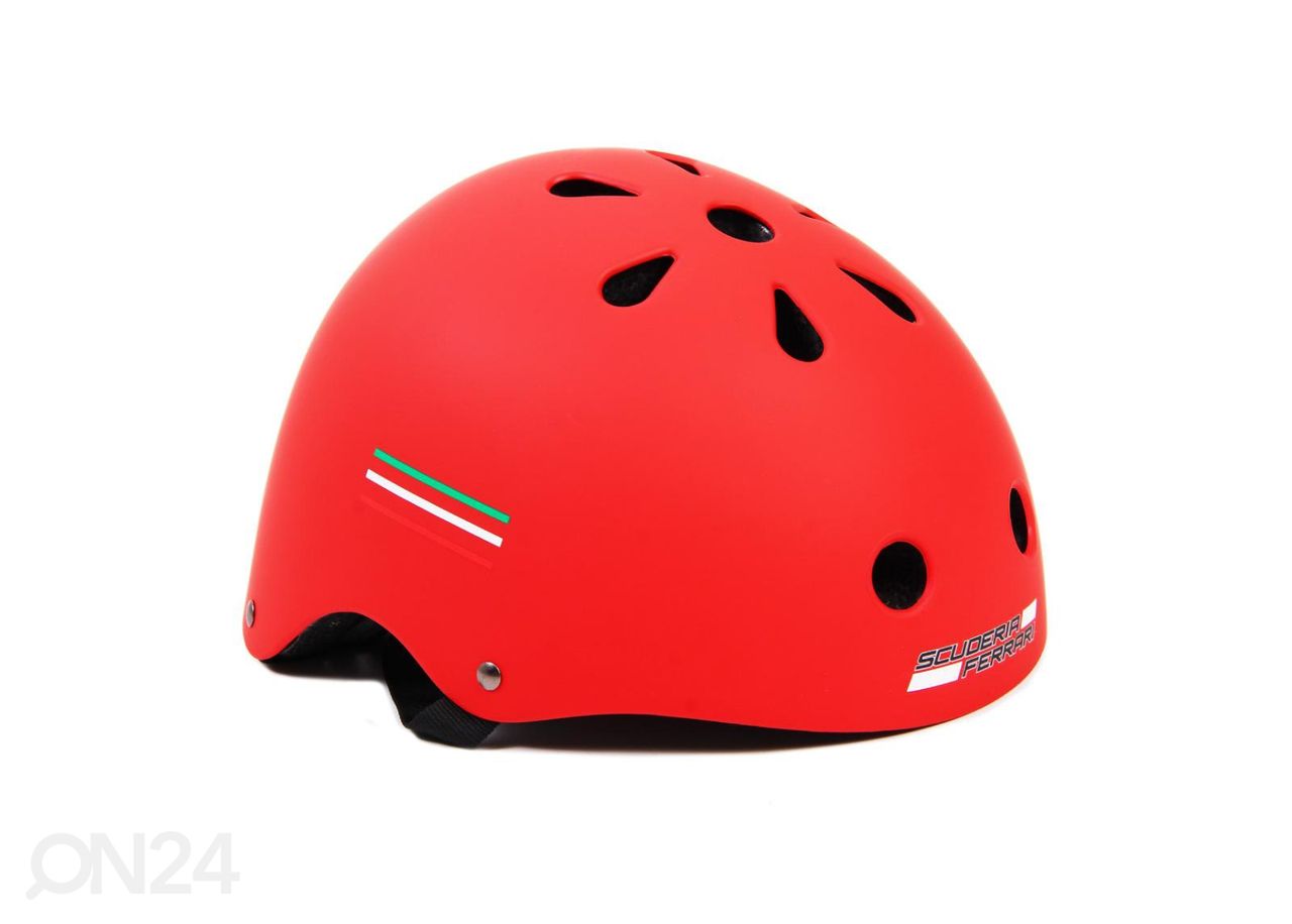 Kiiver Ferrari punane S 51-53 cm suurendatud