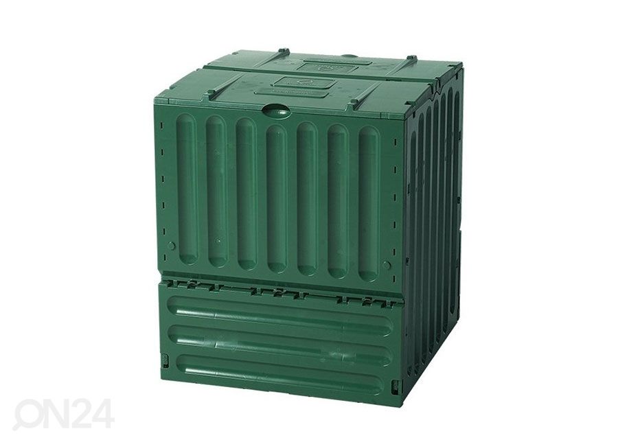 Komposter Eco King 600 L, roheline suurendatud
