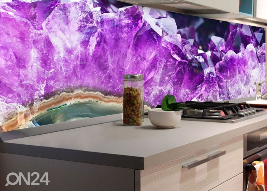 Köögi tagasein Amethyst 180x60 cm suurendatud