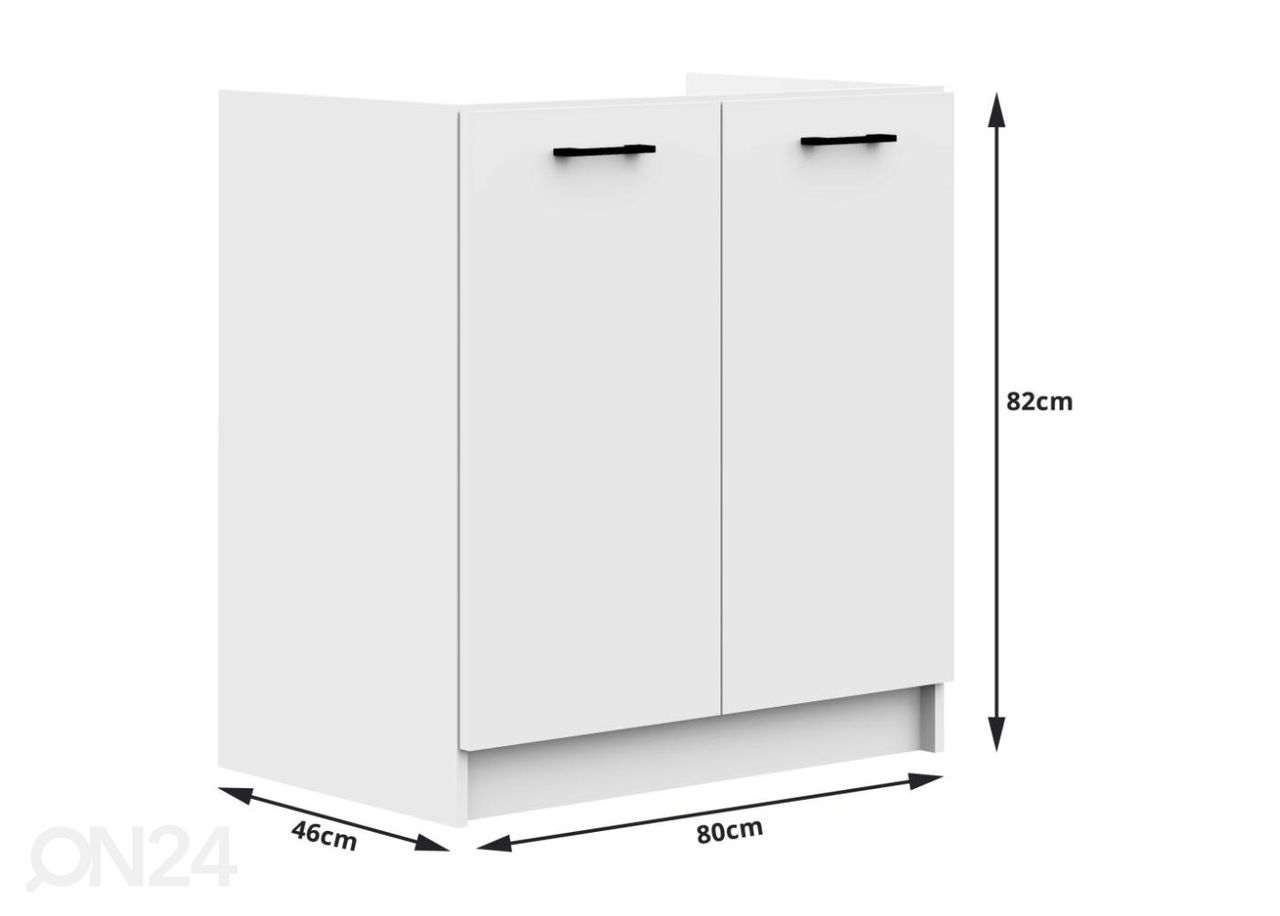 Köögimööbel 180 cm suurendatud