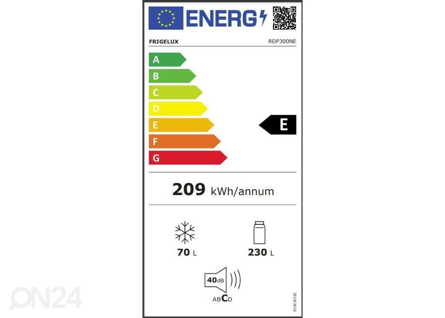 Külmik Frigelux RDP300NE suurendatud