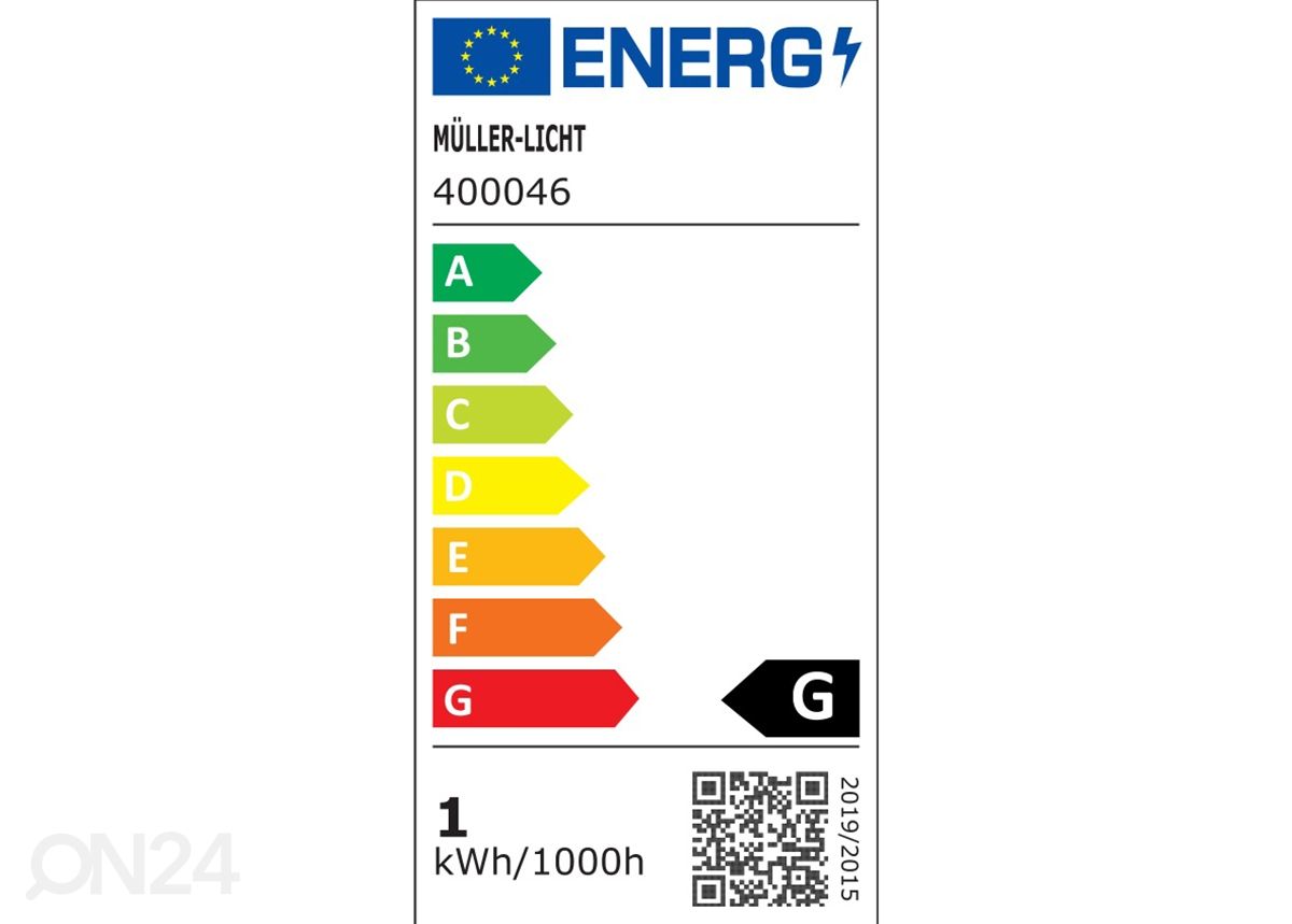 Külmkapi pirn LED E14 1 W suurendatud