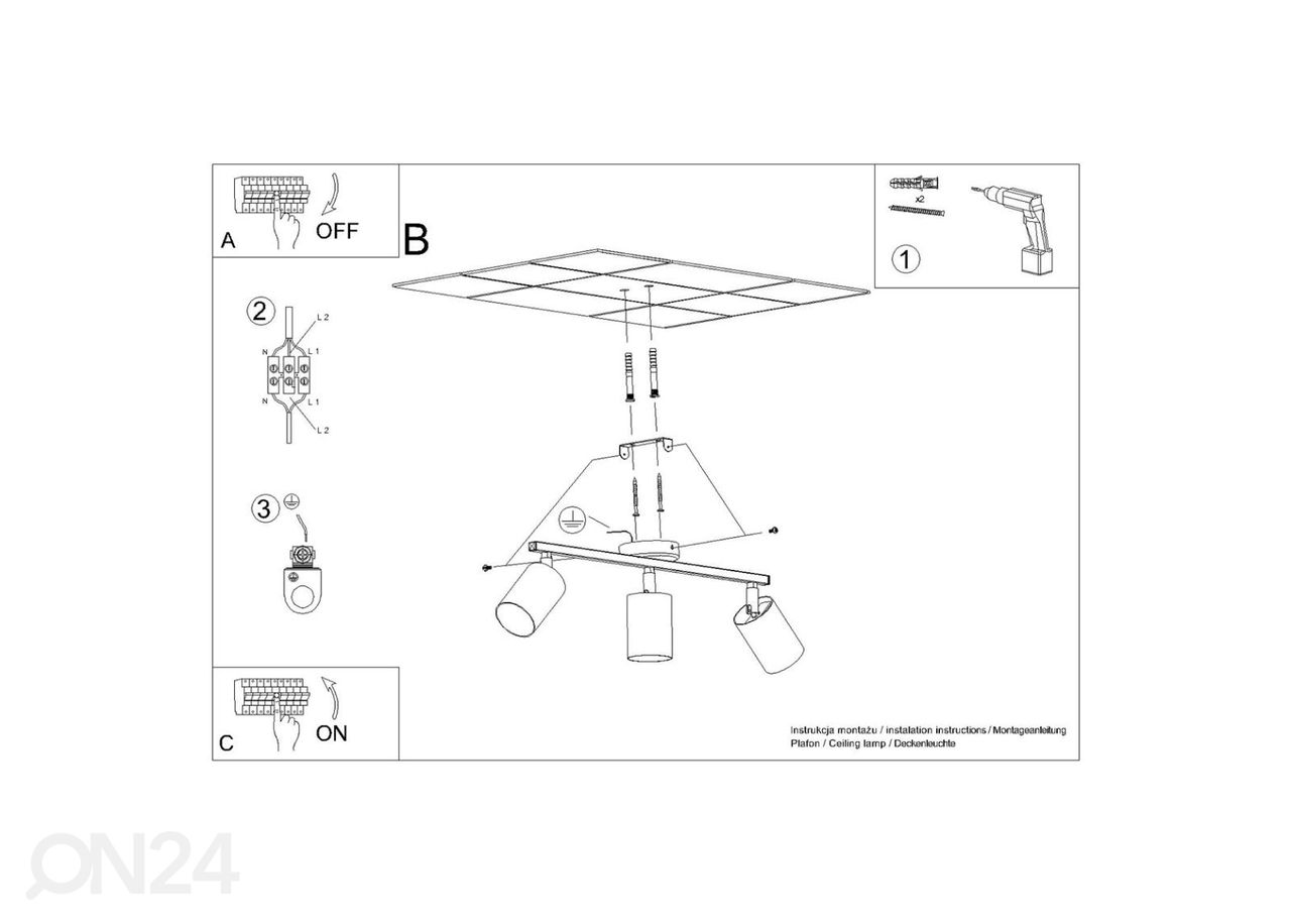 Laelamp Lemmi 3, must suurendatud