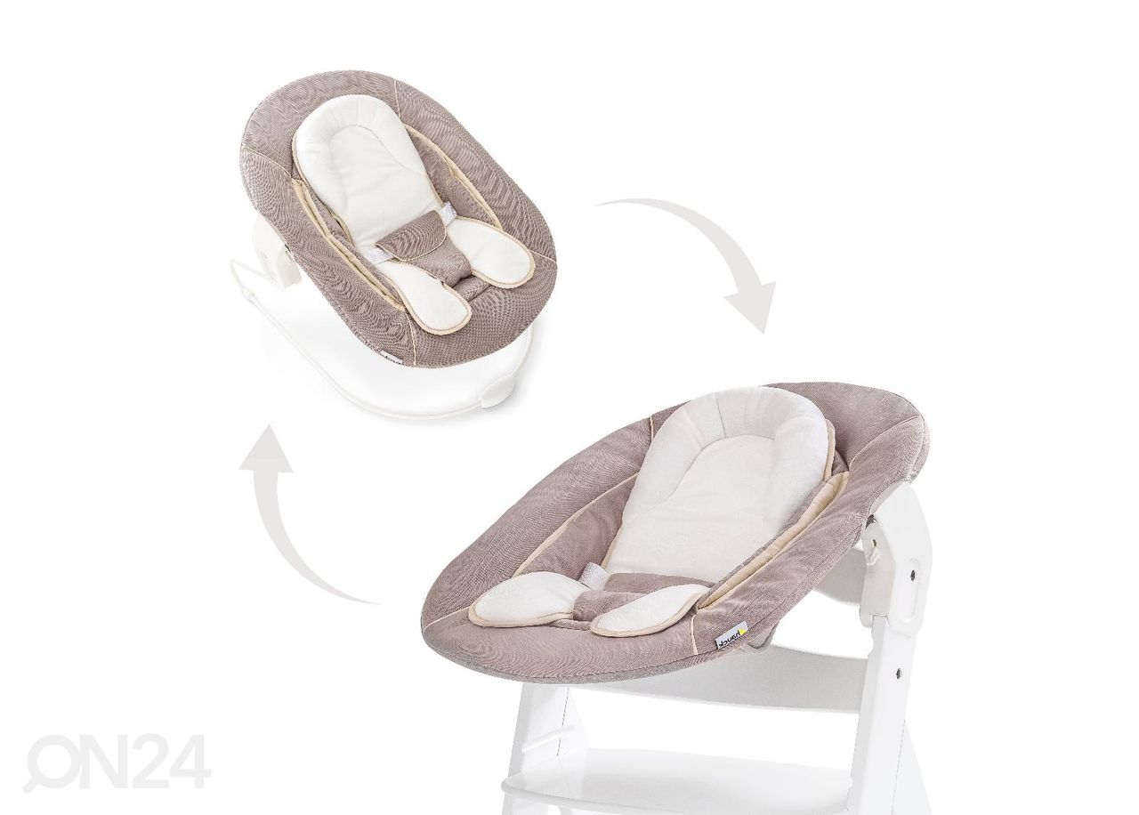 Lamamistool Hauck Comfort Alpha Bouncer 2in1 suurendatud