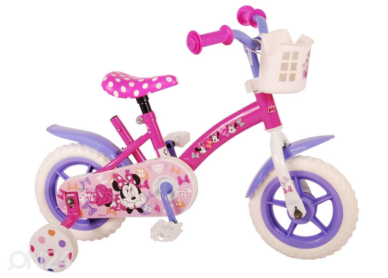 Laste jalgratas 10 tolli Disney Minnie Cutest Ever! suurendatud