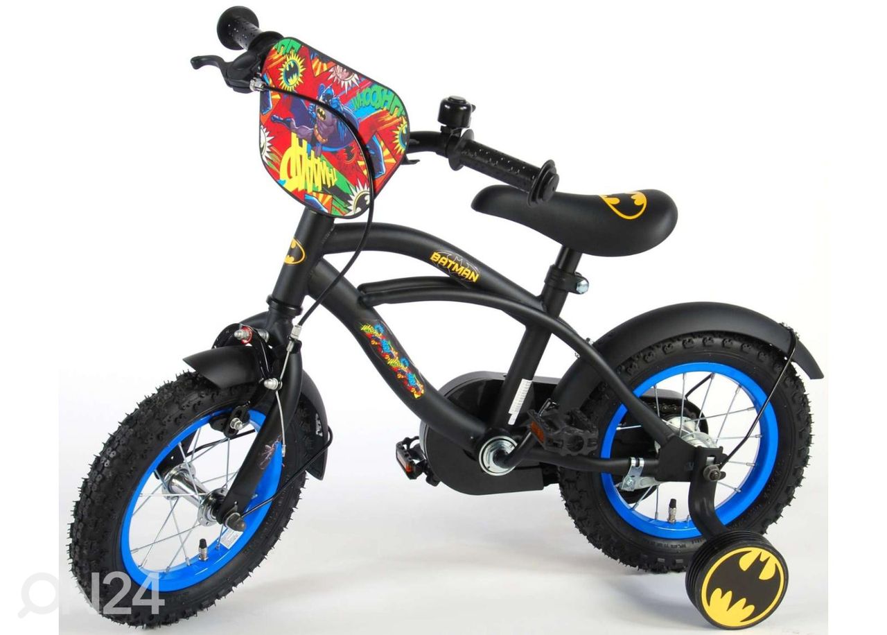 Laste jalgratas Batman 12 tolli suurendatud
