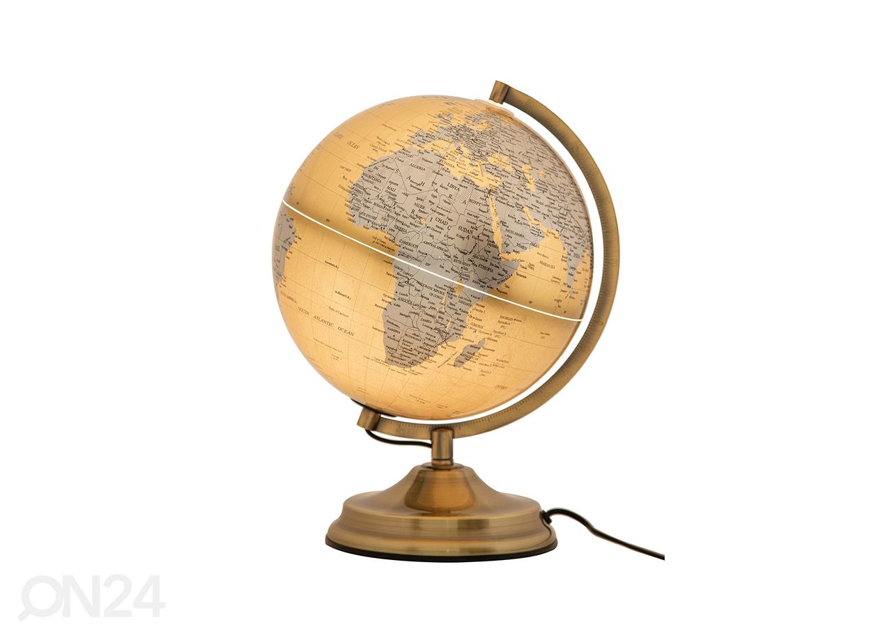 Laualamp Globe Ø25 cm, kuldne/hõbedane/rooste suurendatud
