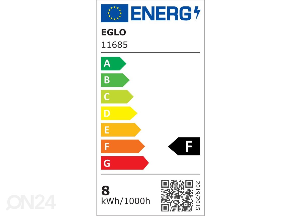 LED pirn E27 8 W suurendatud